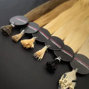 Cabello humano virgen Remy vietnamita de muy alta calidad I/Flat/U/V/Nano-Link/Micro punta sedosa recta fuerte - Product Image 1