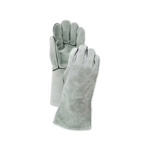 Venta al por mayor de guantes de trabajo de seguridad protección de las manos guantes industriales de cuero dividido de vaca para soldar - Product Image 1