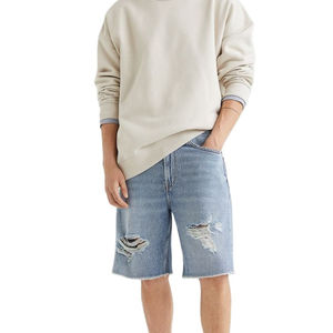 OEM and ODM Custom Brand Top Selling <b>Plus</b> <b>Size</b> Best Quality Multi-pocket <b>Men's</b> Denim Cargo Acid Washed <b>Shorts</b> at Factory Price - Product Image 1