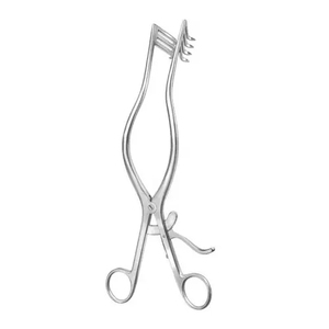 Rétracteur Weitlaner en acier inoxydable de haute qualité, 2x3 à pointe arrondie, 110 mm, certifié CE, pour interventions chirurgicales - Product Image 5