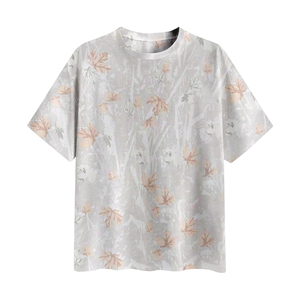 Camiseta de Hombre de Primera Calidad 100% Poliéster, Estampado de Camuflaje de la Selva, Estampado Real Tree, para Caza, para Cualquier Condición, Camisetas de Hombre para Acampar - Product Image 1