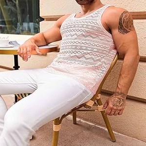 Respirant Entraînement Hommes Débardeur Gym Hommes pour Vente En Ligne Prix Pas Cher Top Qualité Hommes Débardeur - Product Image 6