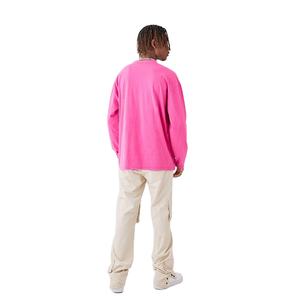 High Quality 100% Cotton Men's <b>Long</b> <b>Sleeve</b> <b>Shirts</b> Breathable Slim Fit <b>with</b> <b>Button</b> Neck Formal Knitted Style Wholesale Price - Product Image 5