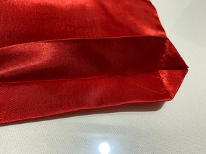 Customized Polyester Satin Pouch with Zipper Closure Fashion Styles Colors Sizes India-Made Portable Packing Mumbai for Exports - Product Image 3
