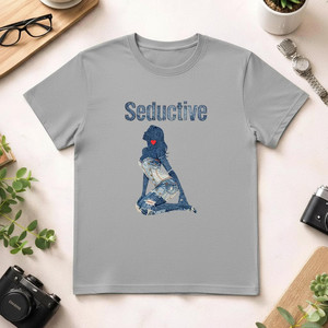 T-Shirt Unisex 210GSM 100% Cotone Stile Casual Abbigliamento Maglietta Personalizzata con Stampa Serigrafica Rose Taglia 2XL Disponibile Compressa DTG - Product Image 1