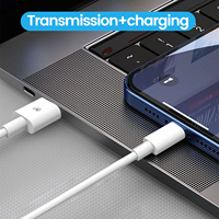 Câble USB Type-C 100W pour charge rapide, compatible avec les téléphones mobiles iPhone, 6A 3A 2A, transfert de données multifonctionnel