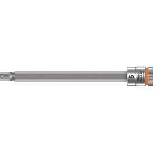 WERA 8740 a HF 1/4? Llave de vaso hexagonal blanca de 5 mm de longitud y 100 mm - Product Image 1