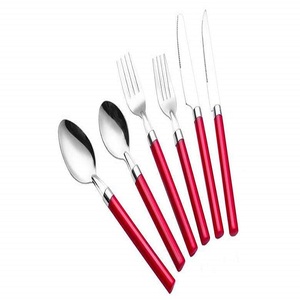 Stainless Steel Cake Sever <b>Set</b> With Rattan Handle Metal Flatware Cutlery <b>Set</b> Highest Quality Home Decorative Flatware <b>Set</b> Supply - Product Image 3