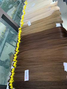 Extensions de cheveux en vrac Produit de vente chaud 2025 couleur brune toute la longueur 100% vierge vietnamienne très lisse et soyeuse - Product Image 6