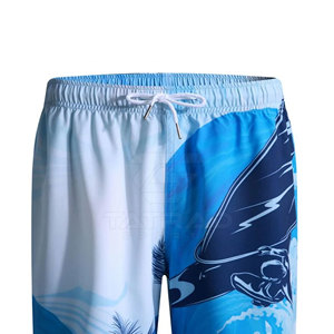 Service OEM, vente en gros, conception personnalisée, shorts pour hommes, sublimation, décontractés, écologiques, taille élastique, nouvelle arrivée, marque privée - Product Image 6