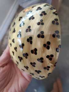 Juego de cuencos para servir de cuerno Natural de marca de alta calidad, cuencos de afeitar pulidos hechos a mano, Material esmaltado para Hotel en casa, hecho en La India - Product Image 4