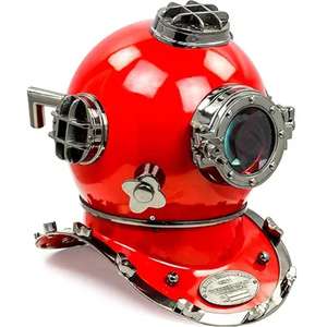 Casco Náutico de Metal con Acabado en Cobre Estilo Antiguo, Casco de Buceo Marítimo para Decoración de Lujo, Disponible al Mejor Precio - Product Image 6
