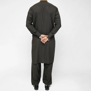Dernier modèle de salwar kameez pour homme, léger, personnalisable, à séchage rapide, infroissable, pour mariage et tenue décontractée, toutes saisons - Product Image 4