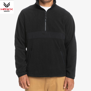 Pull à capuche léger à séchage rapide pour hommes impression de mode saison d'hiver tissu polaire doublé en gros ODM approvisionnement utilisation en extérieur - Product Image 3