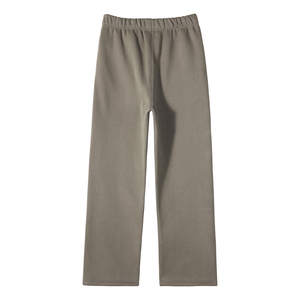 Haute qualité 350gsm coton polaire pantalons de survêtement hommes personnalisable OEM Service élastique taille fermeture plaine teint pantalons pour hommes lavés - Product Image 5