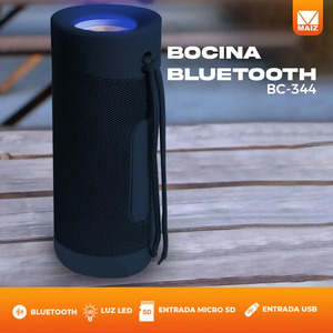 Rechargeable Portable Wireless <b>Speaker</b> with <b>LED</b> Light - Assorted Colors - Product Image 2