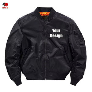Blousons aviateur personnalisés à la mode Matériau de haute qualité Logo et design personnalisés - Product Image 2
