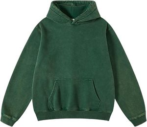 Sudadera con capucha clásica de lana de algodón para hombre, ropa de calle cómoda con capucha y tela de lana - Product Image 5