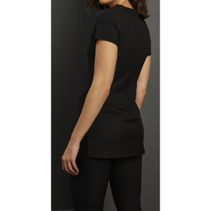 Uniforme de Salón de Belleza y Spa, Transpirable, Impermeable, de Poliéster, Estilo Envolvente, Ropa de Trabajo para Mujer - Product Image 5