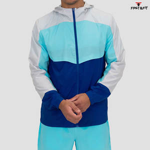 Conjunto de Chaqueta corta cortavientos de dos piezas personalizado de verano 2025 más vendido, chándal cortavientos para hombre, conjunto corto con logotipo personalizado - Product Image 5