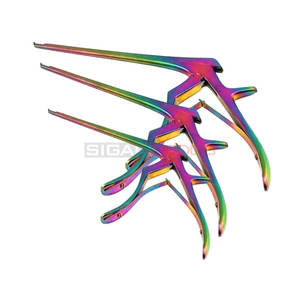 Ortopédicos Kerrison Punch Spinal Rongeurs Cirugía de columna vertebral de acero inoxidable de alta calidad Manual profesional Reutilizable Certificado CE - Product Image 1