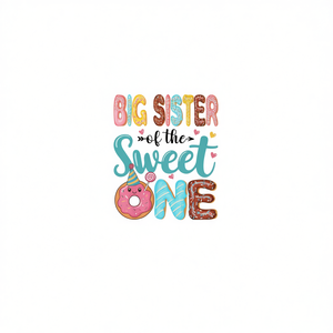 Maglietta per il Primo Compleanno 'Grande Sorella della Dolce' per Eventi Promozionali - Product Image 2