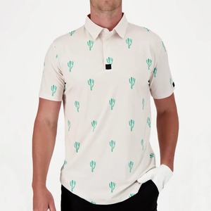 Wholesaler for best quality <b>Golf</b> Wear Sublimation Printed Polyester Elastic Breathable Jersey Men's Polo <b>Shirts</b> Polo <b>Shirts</b> OEM - Product Image 1
