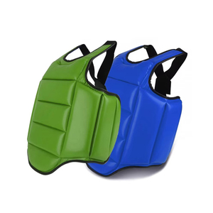 2022 personnalisé boxe MMA corps protecteur respirant cuir poitrine garde pour entraînement intensif - Product Image 6