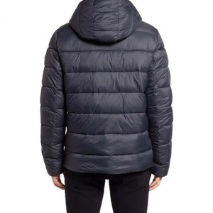 Nueva llegada High Street chaquetas de invierno para hombre impermeable poliéster nailon Puffer cuello con capucha lona Pakistán ropa de hombre - Product Image 5