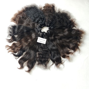 Extensiones de Cabello Humano Virgen Indio Remy sin Procesar al por Mayor, de Alta Calidad, con Cutícula Alineada, Ondulado, Doble Trama a Máquina, 10-32 pulgadas - Product Image 2