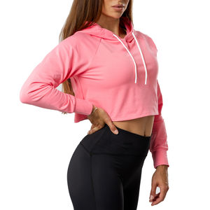 Sweat-shirts et pulls à capuche personnalisés, pull à capuche oversize court pour femme, sweat-shirts à capuche courts personnalisés pour femme 2025, décontractés - Product Image 1