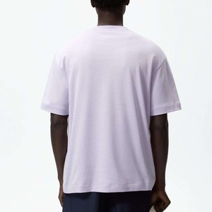 เสื้อยืดคอกลมแขนสั้นทรงหลวมผ้าฝ้าย 100% สำหรับผู้ชาย สกรีนลายแบบซิลค์สกรีน ผลิตตามสั่ง ผ้าระบายอากาศเป็นมิตรกับสิ่งแวดล้อม ด้านหน้า - Product Image 2