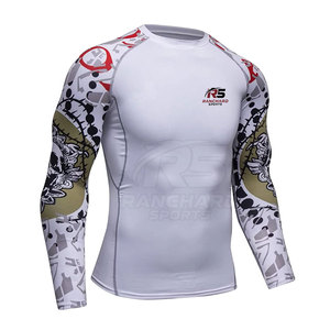 OEM Service High Quality Men <b>Compression</b> <b>Shirts</b> Custom Made Best Selling Men <b>Compression</b> <b>Shirts</b> - Product Image 4