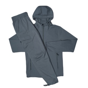 ชุดเซ็ตแจ็คเก็ตวินด์เบรกเกอร์และกางเกงจ็อกเกอร์ผู้ชายแบบสั่งทำพิเศษ ชุดวอร์มซิปสองชิ้น ผ้าโพลีเอสเตอร์ ไนลอน ชุดวอร์มวินด์เบรกเกอร์ 2026 - Product Image 2