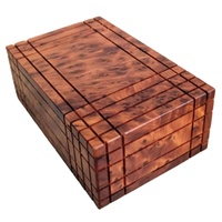 Boîte secrète en bois avec un compartiment, boîte de Puzzle en bois pour enfants