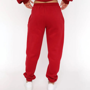 Custom Printed Women's <b>Plus</b> <b>Size</b> Winter Sweatpants Hoodie <b>Jogger</b> <b>Set</b> Breathable Cotton Crewneck Sweatshirt Tracksuit for New - Product Image 2