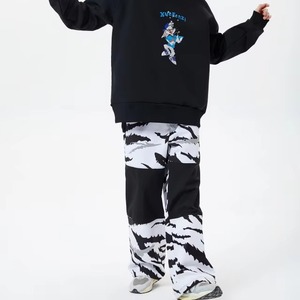 กางเกงเล่นหิมะโพลาร์เทคสำหรับผู้ชาย, กางเกงใส่เล่นสโนว์บอร์ดกันหนาวกันน้ำได้ทรงหลวมให้ความอบอุ่นสวมใส่เล่นสโนว์บอร์ดแนวสตรีท - Product Image 3