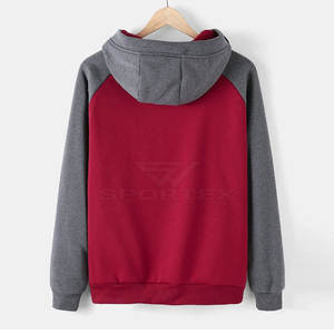 Concevez vos propres sweats à capuche d'hiver pour hommes de haute qualité - Solide 100% coton Pull personnalisable en grande quantité - Product Image 2