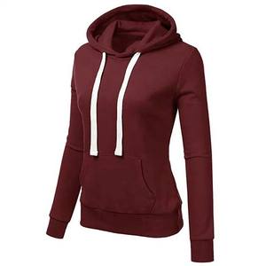 100% polaire respirant grande taille femmes sweats à capuche et sweats du Pakistan OEM Service femme pull sur sweats à capuche femmes en gros - Product Image 6