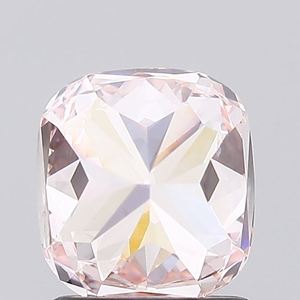 Fancy Pink Color VVS2 Claridad Tamaño 1,30 Ct Pulido Labgrown Diamond Forma de cojín Joyería de diamantes de la HPHT-CVD Diamante Suelto - Product Image 3