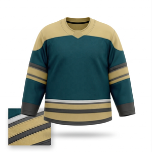 ชุดฮอกกี้น้ำแข็งปักลาย ชุดฮอกกี้น้ำแข็งแบบกำหนดเอง เสื้อฮอกกี้น้ำแข็งสำหรับฝึกซ้อมสำหรับเยาวชน - Product Image 1