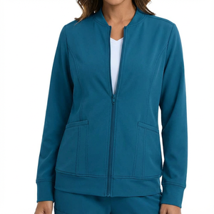 Veste médicale pour femmes de haute qualité, veste de travail médicale polyvalente avec poches, offre une qualité supérieure à un prix équitable - Product Image 5
