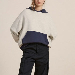 100% Cotton Korean Vintage Heavyweight Hoodie for Men Oversized No String Distressed Patch Embroidered 500Gsm Acid Wash Winter - Product Image 4