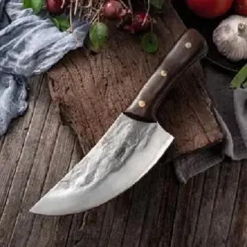 New arrival 6.5 inch Full Tang Forged High Carbon Steel Handmade premium Kitchen Cleaver Pakistani Chef Chopping Butcher knife