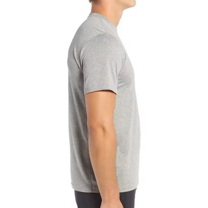 เสื้อยืดแฟชั่นสำหรับผู้ชายแขนสั้นคอกลมผ้าระบายอากาศ - Product Image 4