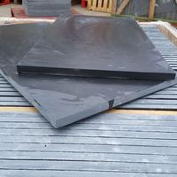 Marches d'escalier en ardoise grise antidérapante modernes personnalisées pour l'extérieur, marches en pierre naturelle pour escaliers extérieurs