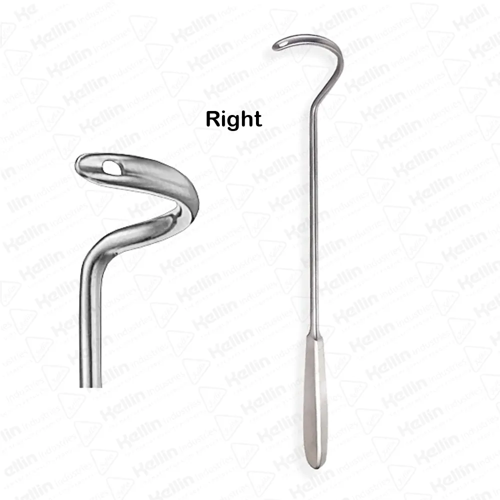 Deschamps Nagelkette für Rechte Hand mittellangebundene stumme 27 cm-Nadelchirurgieinstrumente Hersteller alle Arten von Instrumenten