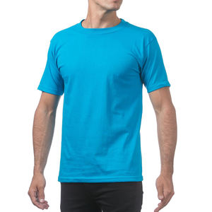 Camiseta de verano para hombre, camisetas informales de talla grande para hombre, camiseta personalizada de algodón orgánico transpirable de Color sólido - Product Image 4