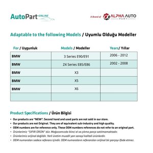 Juego de 10 clips para capó para BMW Z4 Series (envío desde el fabricante de Turquía) Código de producto: 1. 1 - Product Image 2
