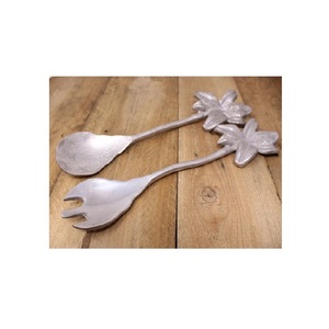 Cuchara y tenedor para ensalada Spork de acero al por mayor, cucharas de postre de mango largo, pieza de diseño para ensalada - Product Image 5